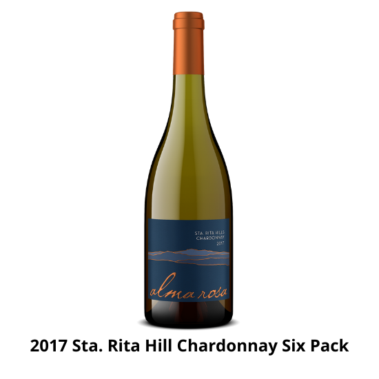 2017 Sta. Rita Hills Chardonnay Six-Pack 1